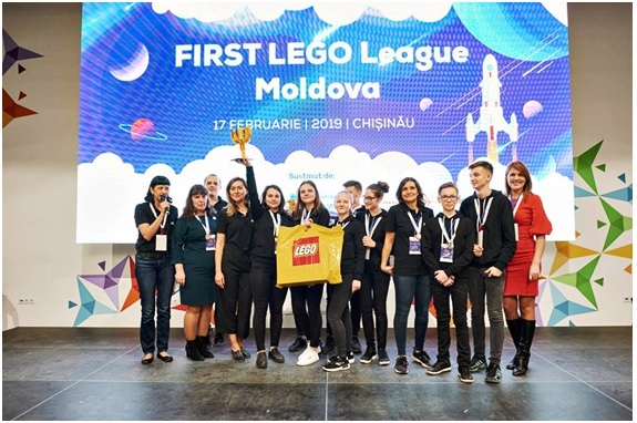 Liceul Teoretic ,,George Coșbuc” din mun. Bălți la competiția națională de robotică FIRST LEGO League Moldova