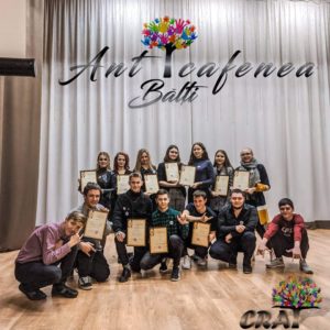 Premiul Municipal la distincțiile #Cel mai reușit spot video realizat de tineri, Cea mai reușită inițiativă implimentată de un grup de tineri _Centrul de Tineret Bălți ”CRAT”2019#