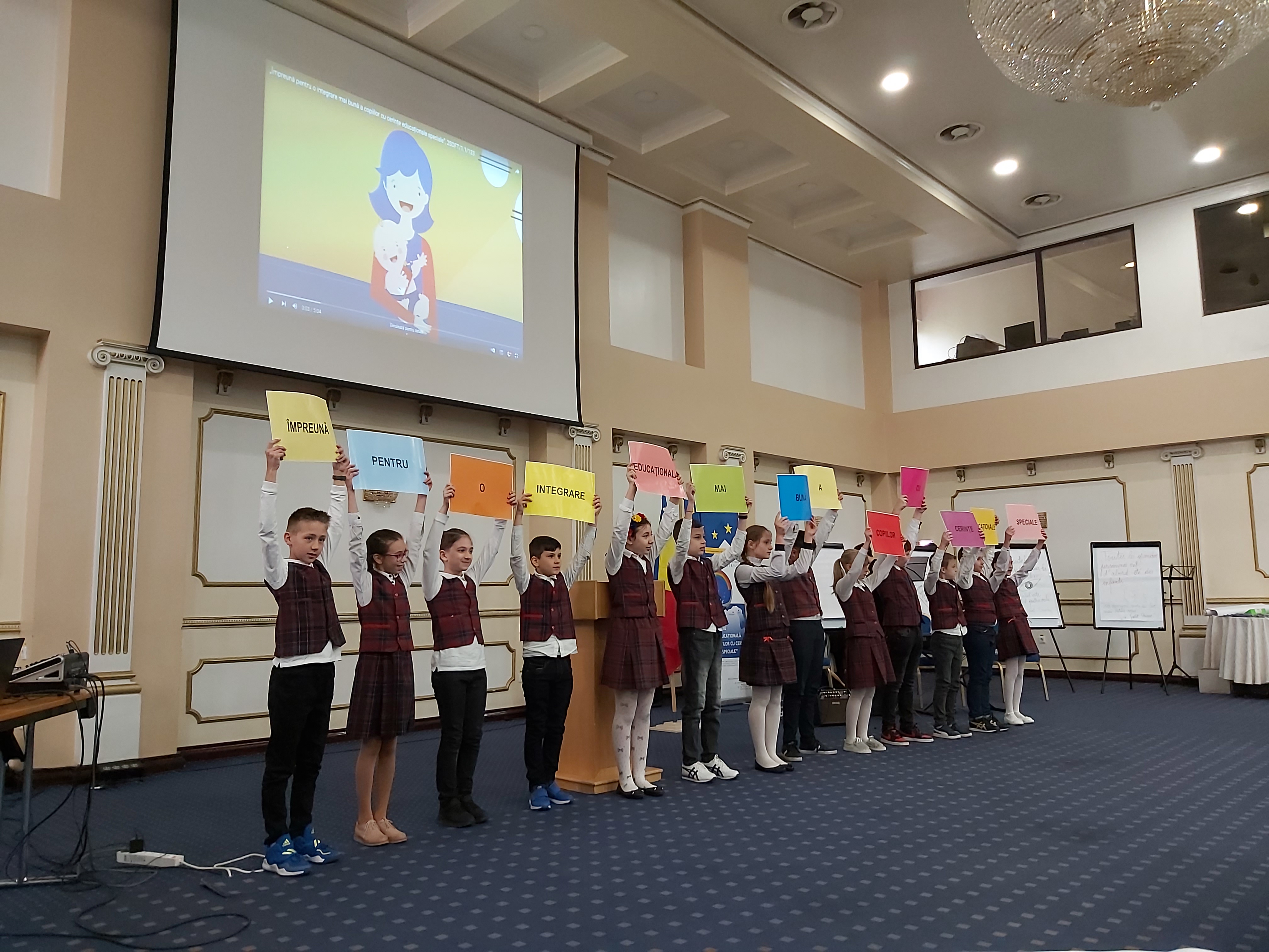 Proiect transfrontalier " Împreună pentru o integrare educațională mai bună a copiilor cu cerințe educaționale speciale" implimentat de Inspectoratul Școlar Județean Botoșani, România în parteneriat cu Direcția Învățământ, Tineret și Sport, mun. Bălți, Republica Moldova