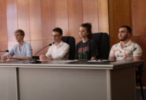 Ședința de constituire a Consiliului Municipal al Tinerilor din municipiul Bălți