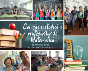 Reuniunea metodico-organizatorică a catedrei profesorilor de Matematică