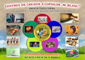 Centrul de creație a copiilor ”M. Blanc”