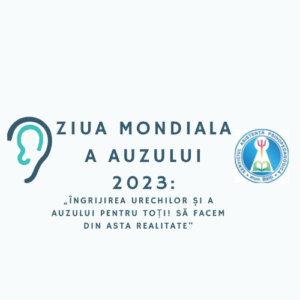 Ziua Mondială a Auzului 2023- „Îngrijirea urechilor și a auzului pentru toți! Să facem din asta realitate” Ziua Mondială a Auzului 2023- „Îngrijirea urechilor și a auzului pentru toți! Să facem din asta realitate”