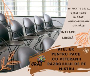 #Atelier de Pace cu Veteranii Războiului de pe Nistru #Atelier de Pace cu Veteranii Războiului de pe Nistru