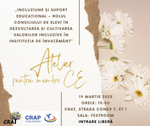 #Atelier „Incluziune și suport educațional - rolul Consiliului de elevi în dezvoltarea și cultivarea valorilor incluzive în instituțiile de învățământ” #Atelier „Incluziune și suport educațional - rolul Consiliului de elevi în dezvoltarea și cultivarea valorilor incluzive în instituțiile de învățământ”