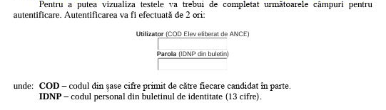 În atenția candidaților la examenul național de bacalaureat!