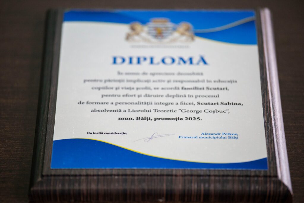 Excelența în educație: 11 liceeni din Bălți au obținut media 10 la BAC – 2025 Excelența în educație: 11 liceeni din Bălți au obținut media 10 la BAC – 2025