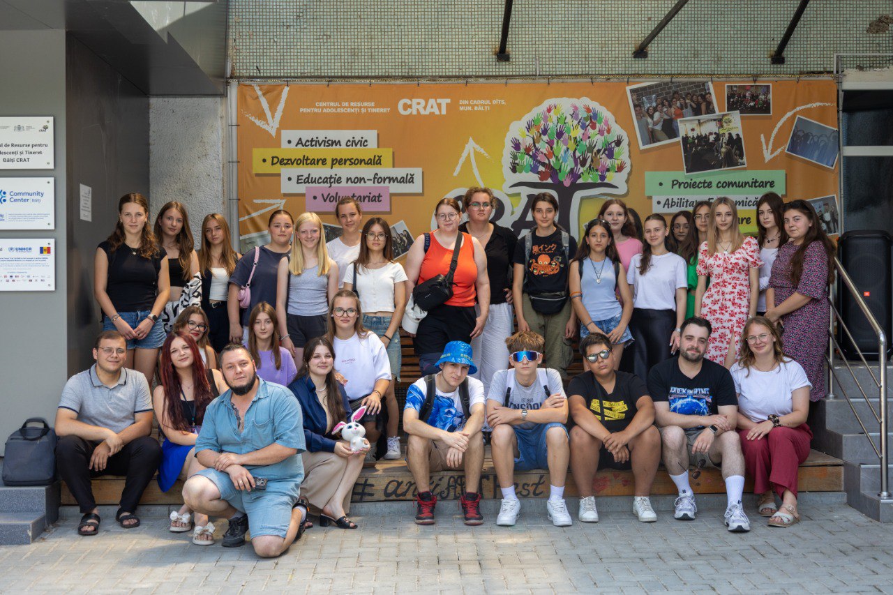 Vizită interculturală la Centrul de Resurse pentru Adolescenți și Tineret Bălți Vizită interculturală la Centrul de Resurse pentru Adolescenți și Tineret Bălți