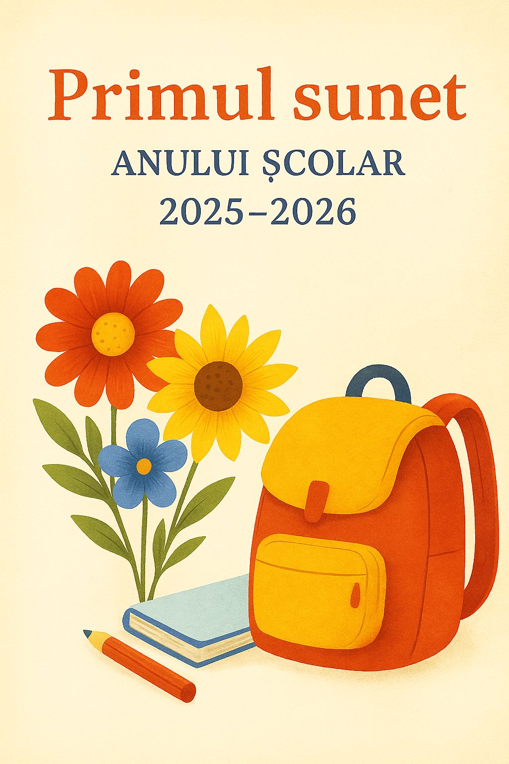 Primul sunet al anului noului an școlar 2025–2026 Primul sunet al anului noului an școlar 2025–2026