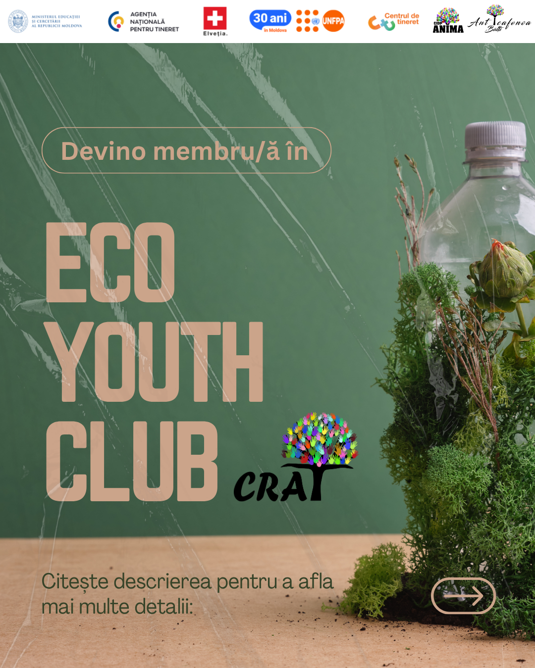 EcoYouthClub își deschide ușile pentru tinerii pasionați de mediu!