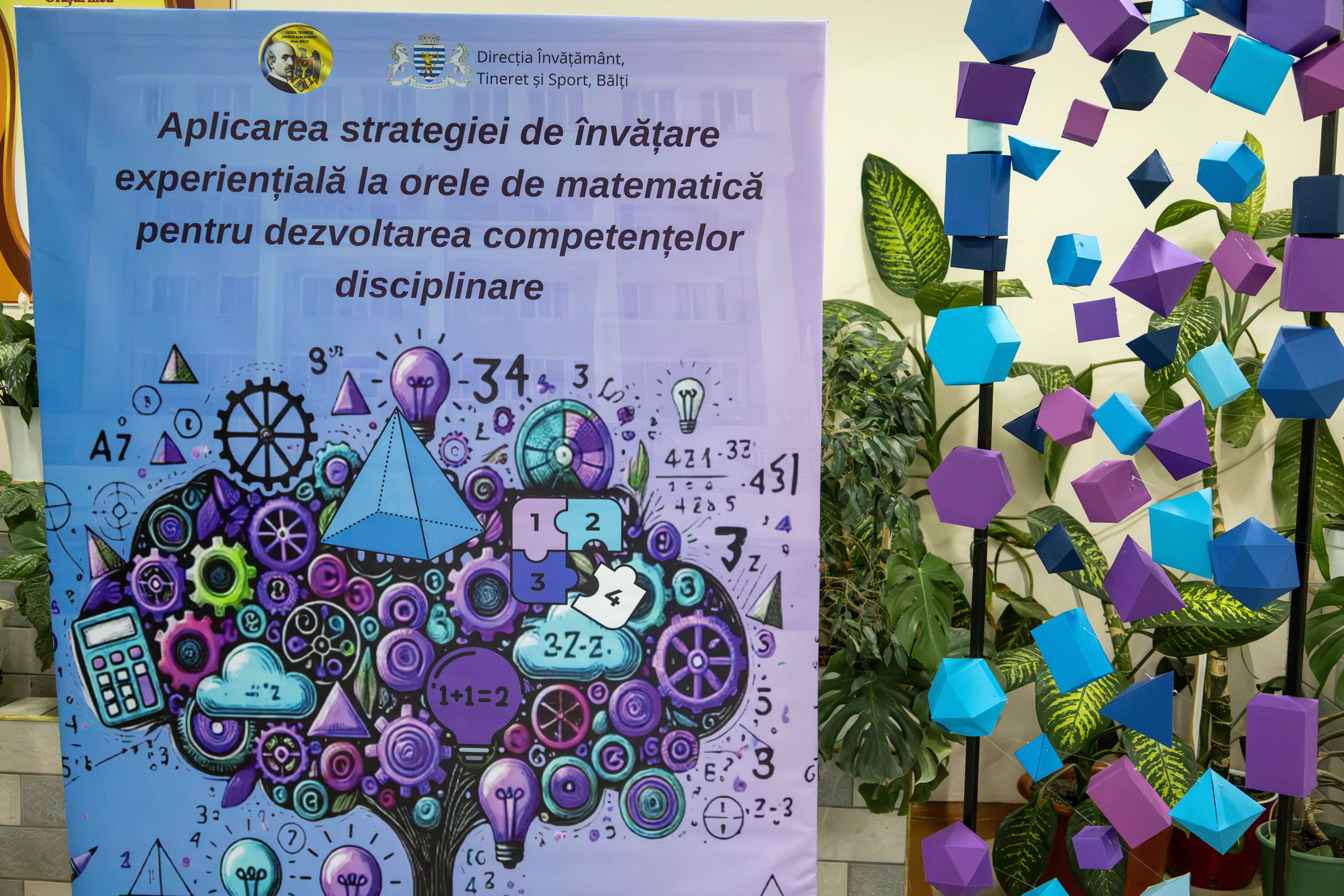 Seminarul metodic pentru profesorii de matematică din municipiu cu genericul „Aplicarea strategiei de învățare experiențială la orele de matematică pentru dezvoltarea competențelor disciplinare.”