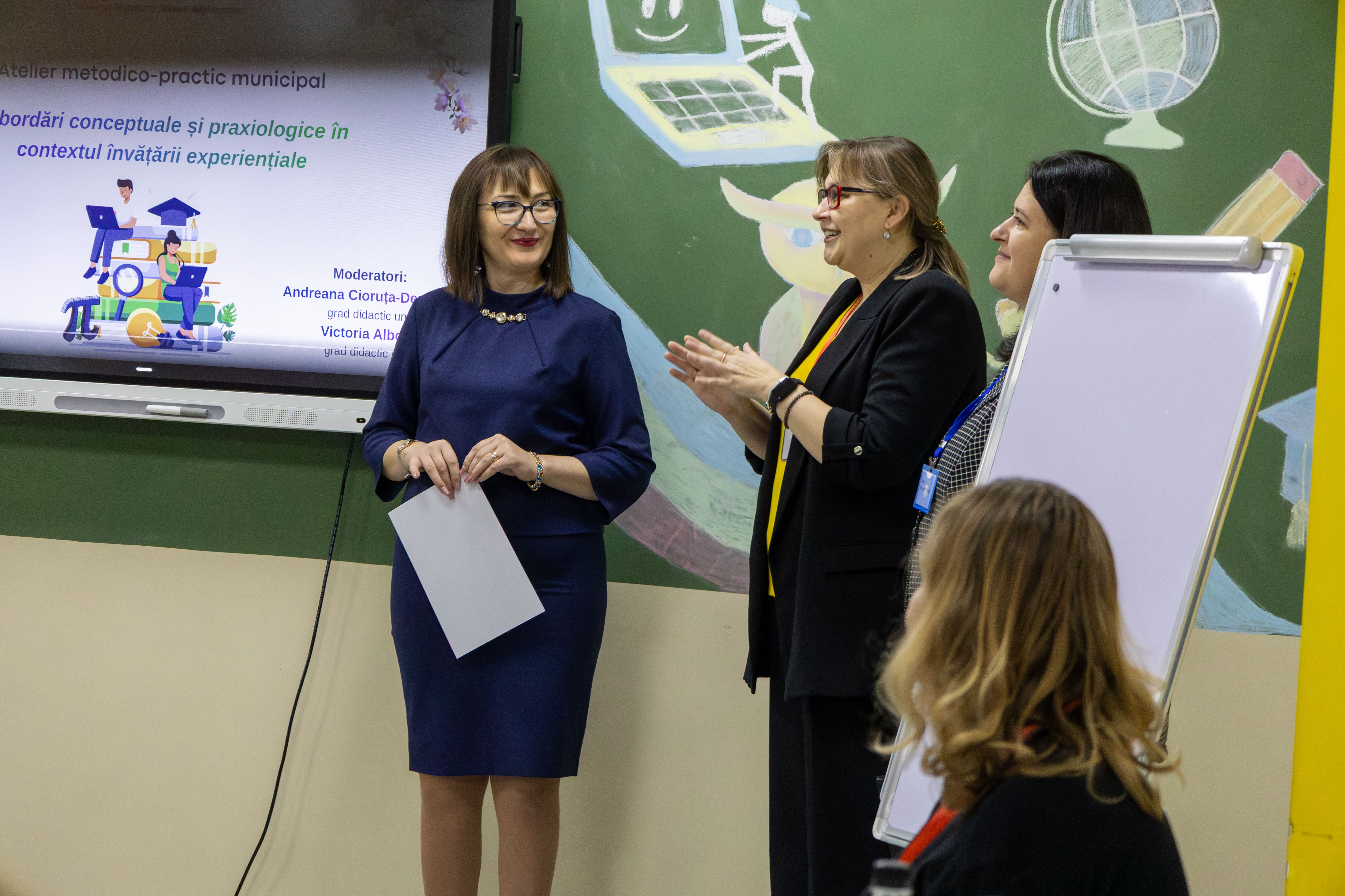 Seminarul metodic pentru profesorii de matematică din municipiu cu genericul „Aplicarea strategiei de învățare experiențială la orele de matematică pentru dezvoltarea competențelor disciplinare.”